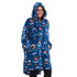 Snuggs Blanket Hoodie Blue monster